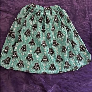 Super cute!! Hand made Star Wars Darth Vader sugar skull skirt